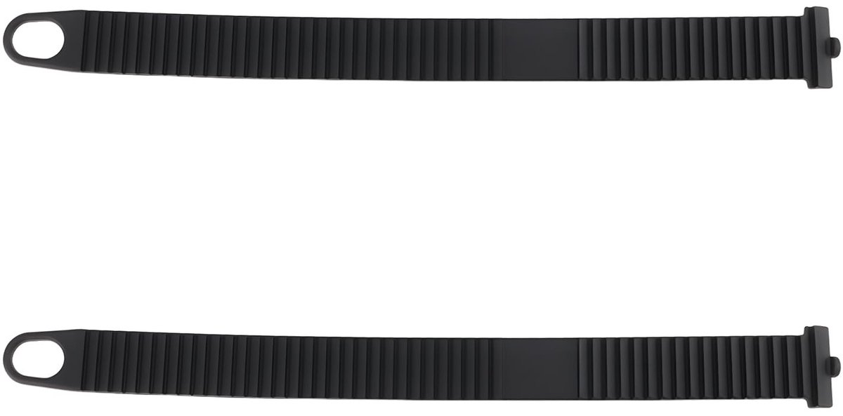 Dailygoods- Fietsdrager Bandjes Elastisch - Bevestigingstouw - Touw 27x2x2,7cm - Geschikt voor Motorfietsen/Scooters - Verbetert Transportveiligheid - Slijtvast Rubber - Bindtouw