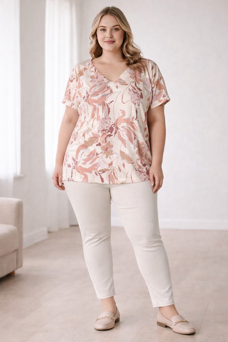 YEST CURVE Helin Essential - Natural/Multi Colour - maat X-0(44)