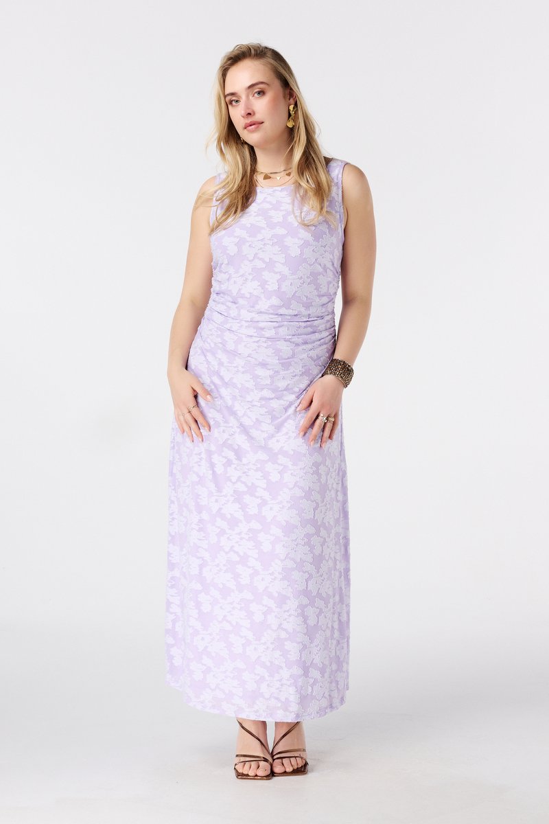 MS Mode Jurk Jaqcuard maxi jurk