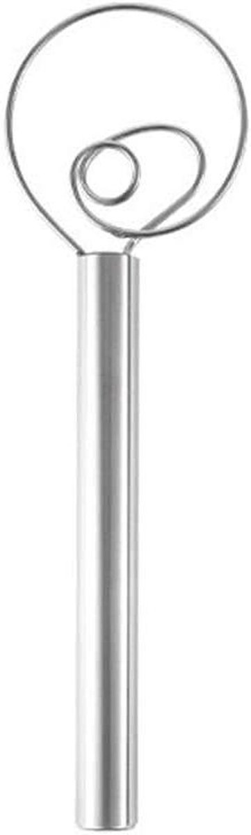 Meelspiraalroermixer - Deeggarde Garde - Bakken Koekjes Brood - Ergonomisch Ontwerp Lichtgewicht - 295 cm - Zilver
