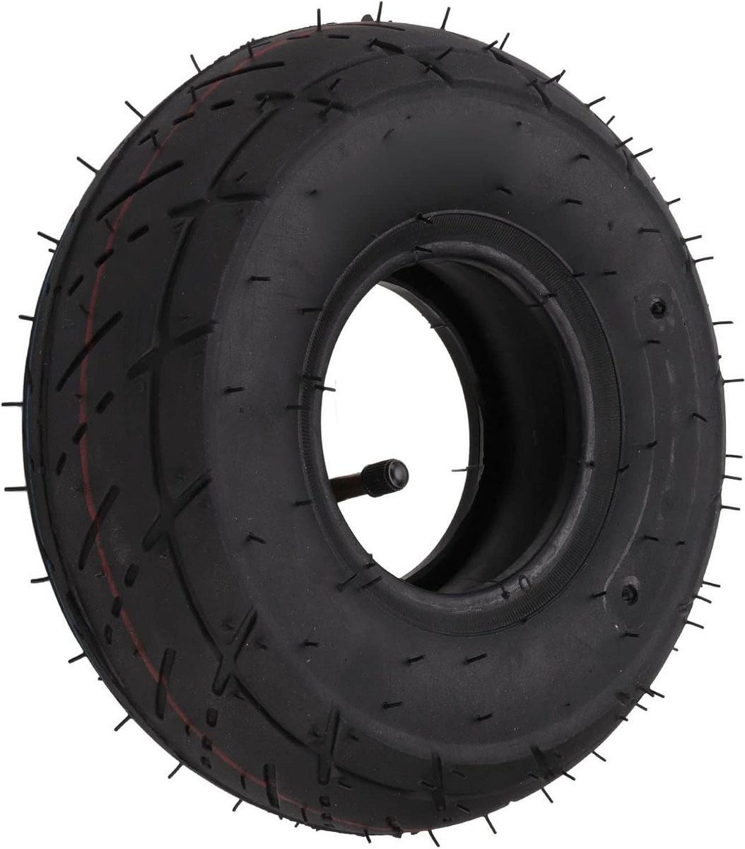 Binnenband Set - Reservebanden Scooter - Mobiliteit Herstellen - Verdikt Rubber - 3.00-4 10 Inch - Zwart