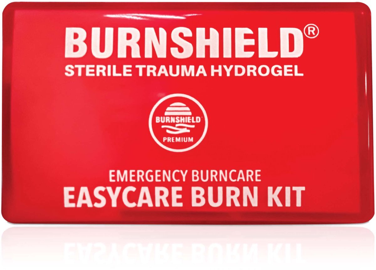 Burnshield EasyCare brandwonden-kit - Rode trommel