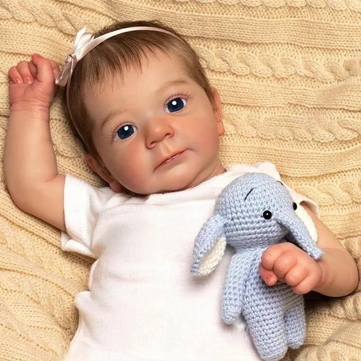 Babypop Meisje - Echte Pop - Kind Ontwikkeling - Volledig Siliconen - 45 cm - Niet Gespecificeerd