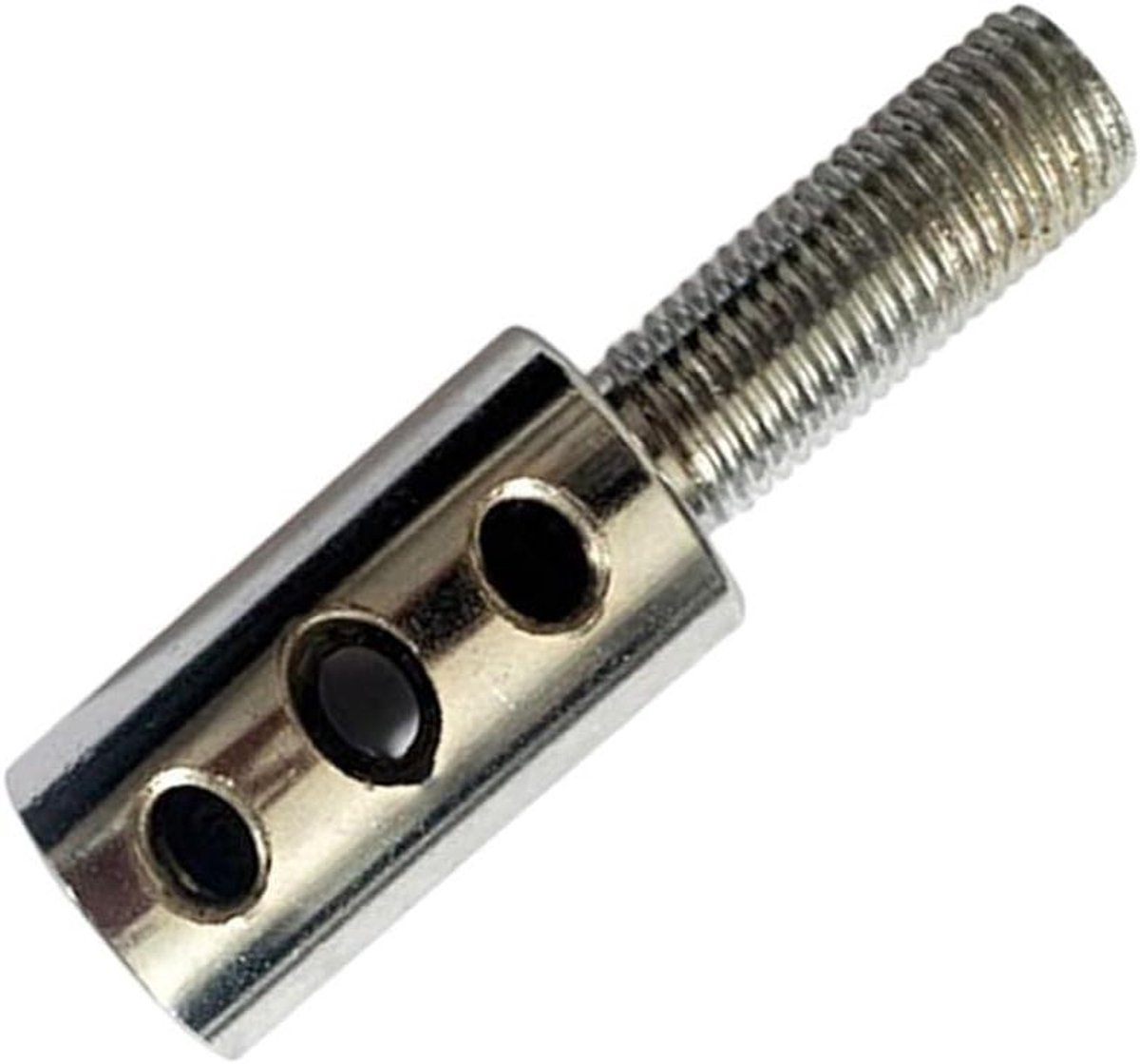 Kabel Stopper - Fitness Connector - Apparatuur Reparatie - Roestvrij Staal - 5-6mm Kabel - Zilver