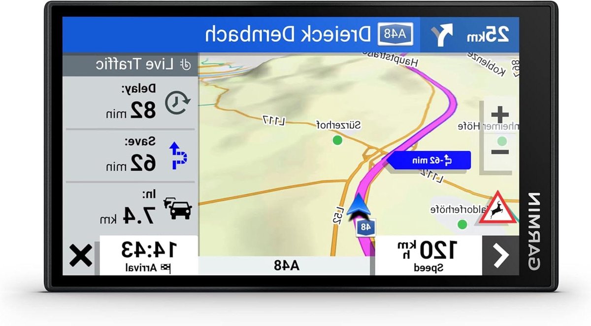 Navigatiesysteem Auto - GPS Systeem - Reizen Europa - Live Verkeersupdates - 6 inch Display - Zwart
