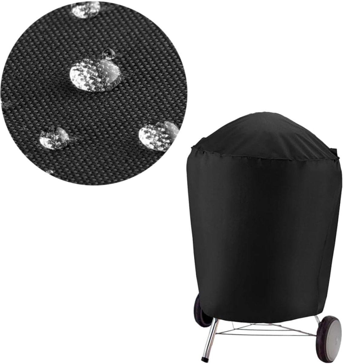 VHV - Barbecuehoes - waterdichte BBQ hoes - polyester, waterdicht - voor tuin, terras en buitenkeuken