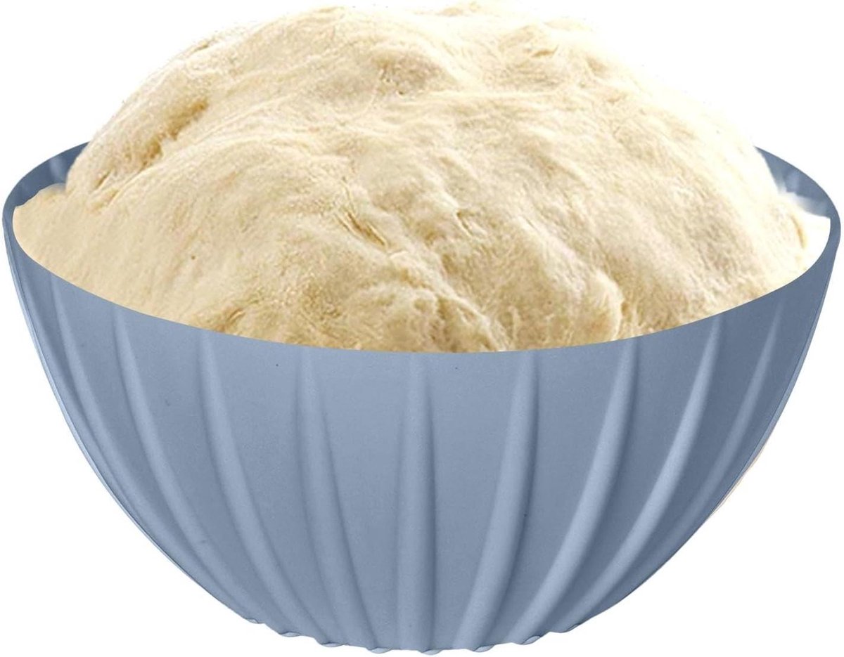 Siliconen Broodmand - Rijsmand Zuurdesem - Brood Bakken - Anti-aanbak Siliconen - 127 cm - Grijs