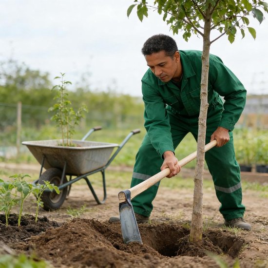 Tuinschoffel - Onkruidsteker - Onkruid wieden - Ergonomische handgreep - 11 cm breed - Niet gespecificeerd van Tuinschoffel. — afbeelding 3
