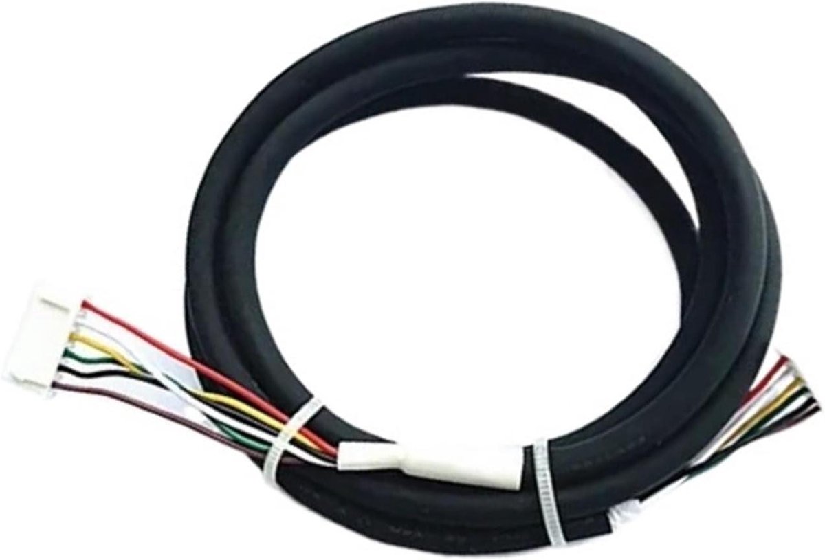 Extruderkabel 3D-printer - Drukkerdraad Vervanging - 3D-printen Reparatie - Hoge Flexibiliteit - 1 x 1 x 1 cm - Zwart