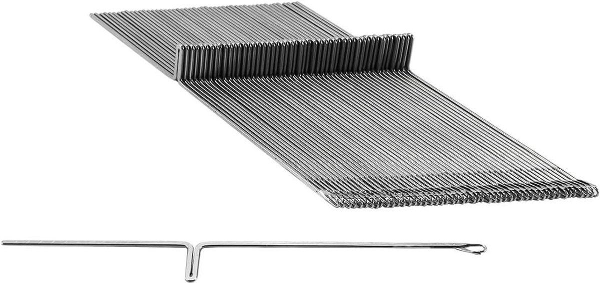 Breimachine Naalden - Breinaalden Set - Truien Breien - Stalen Constructie - 50 stuks - Zilver