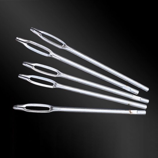 Reparatieset Banden - Bandenreparatiegereedschap - Onderhoud Voertuig - Hoge Koolstofstaal - 5 stuks - Zilver — afbeelding 2