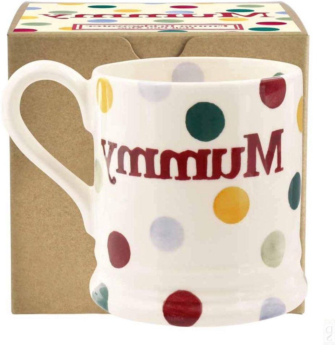 Mok - Kopje Koffie - Thee Drinken - Gedecoreerd Stippen - 369 g - Blauw