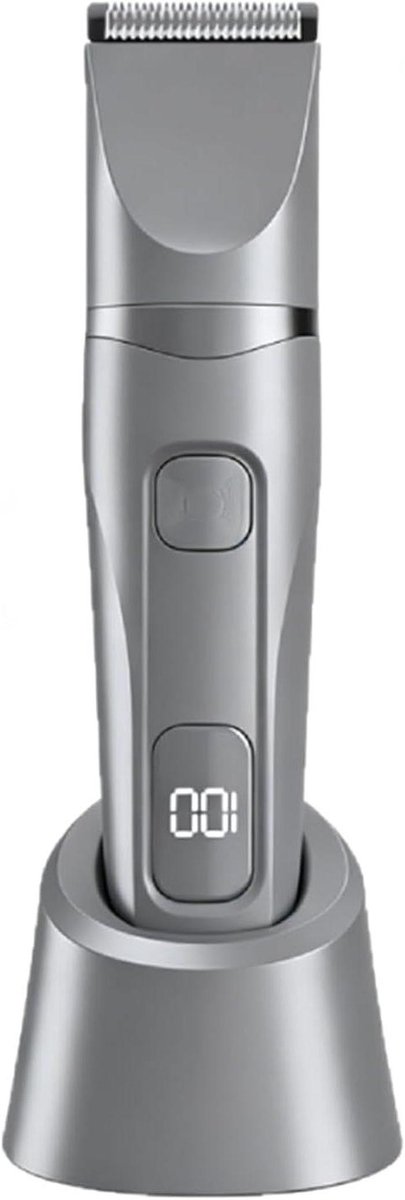 Multifunctionele Tondeuse - Baard Trimmer Scheerapparaat - Persoonlijke Verzorging - 3-in-1 Systeem - 167 x 57 x 57 cm - Grijs