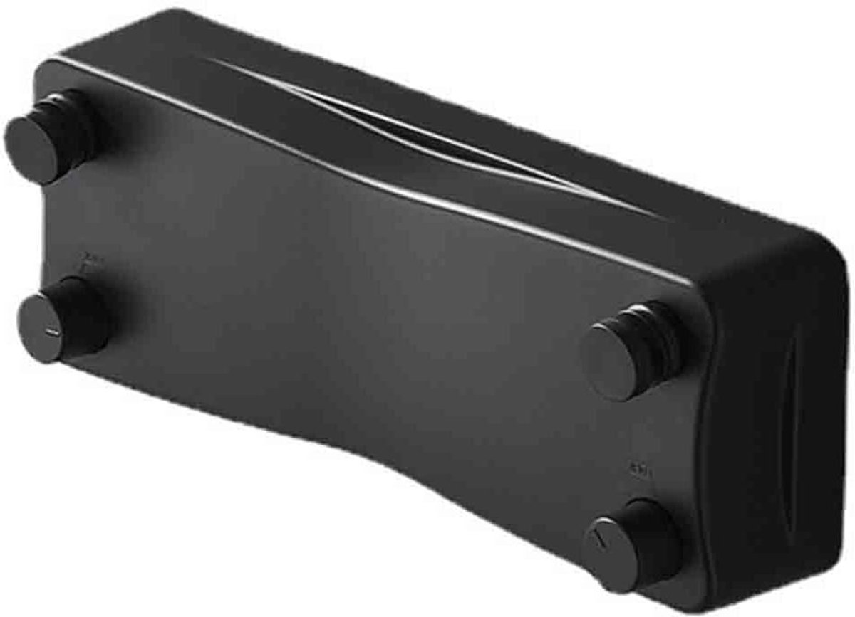 Intrekbare Waslijn - Kledinglijn Balkon - Kleding Drogen - Dubbel Staaldraad - 5.2 Meter - Zwart