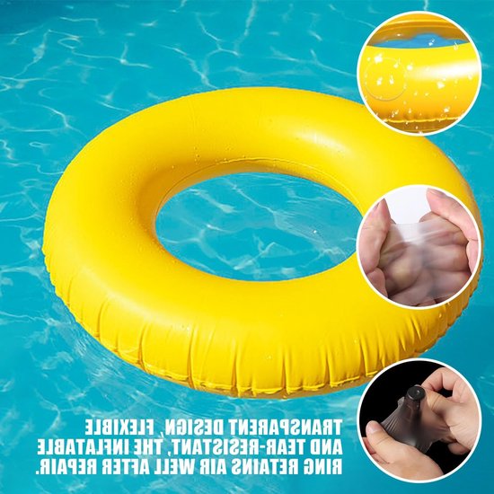 18-delige Reparatietape voor Tent en Luchtbed, Transparante Waterdichte Patches voor Meubels, Zwembaden en Bootaccessoires — afbeelding 5
