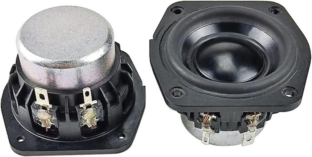 Draagbare Speaker - Full Range Speaker - Muziek Afspelen - Neodymium Magneet - 2 Inch - Zwart