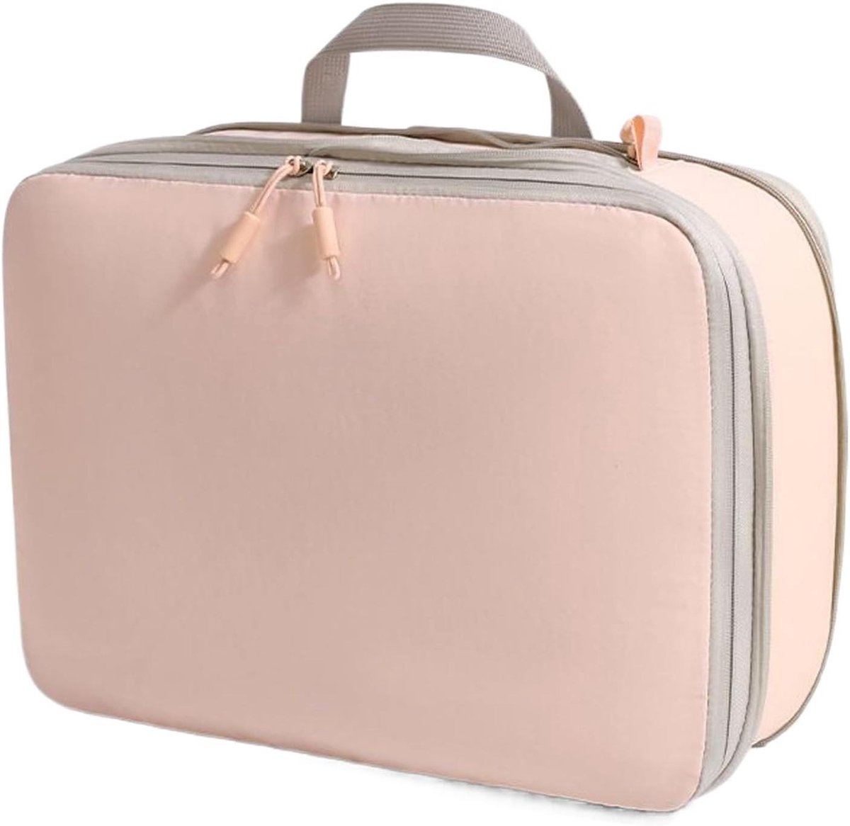 Compressiezakken Kleding - Reis Organizer - Ruimte Besparen - Waterdicht Ontwerp - 41 x 31 x 3 cm - Roze