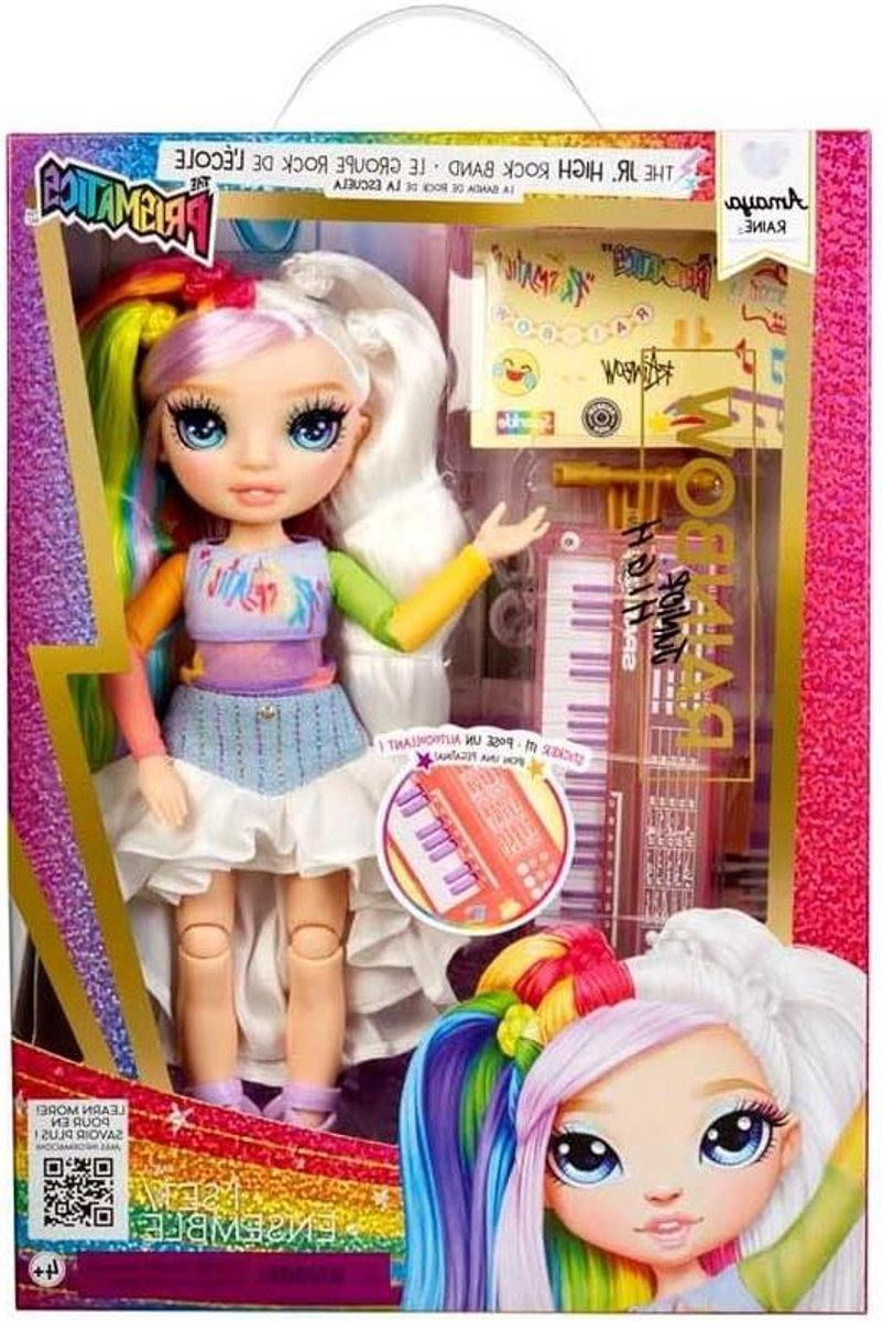 Modepop Junior High - Fashion pop Kleurrijk speelgoed - Creatief rollenspel - Geïnspireerd op trends - 10 Gram - Meerkleurig