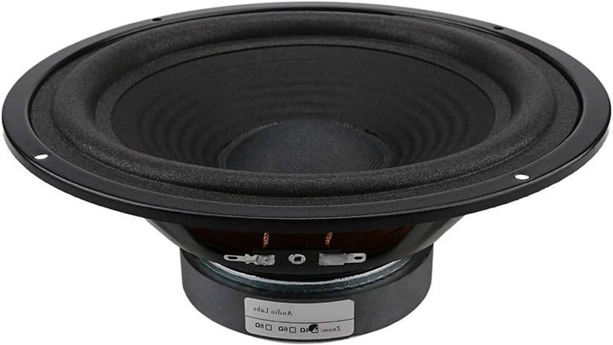 Woofer Subwoofer Luidspreker - Muziek Speaker - Thuis Geluidssysteem - 150W Max Vermogen - 8 Inch Diameter - Zwart