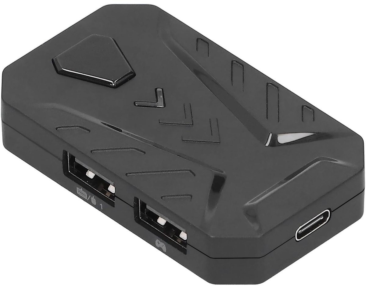 Dailygoody - Toetsenbord Muisadapter - Gamecontroller-converter - Superieure game-ervaring - Zwart - Compatibel met P3 P4 P5 X360 - Voor gamers -