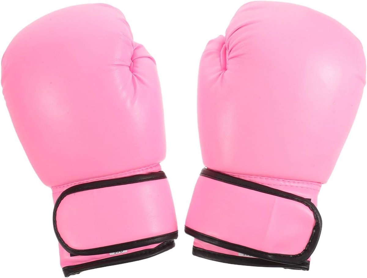 Kinder Bokshandschoenen - Sparring Gloves Kinderen - Vechtsport Training - Verstelbare Klittenbandsluiting - 21 x 13 x 10 cm - Roze