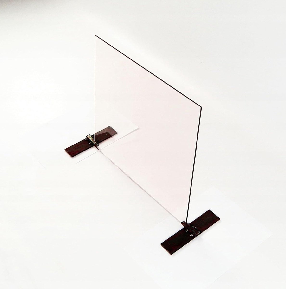 Haardglas Oven glas vuurplaats Open haard decoreren Dubbel gepolijst 600 x 100 mm Helder