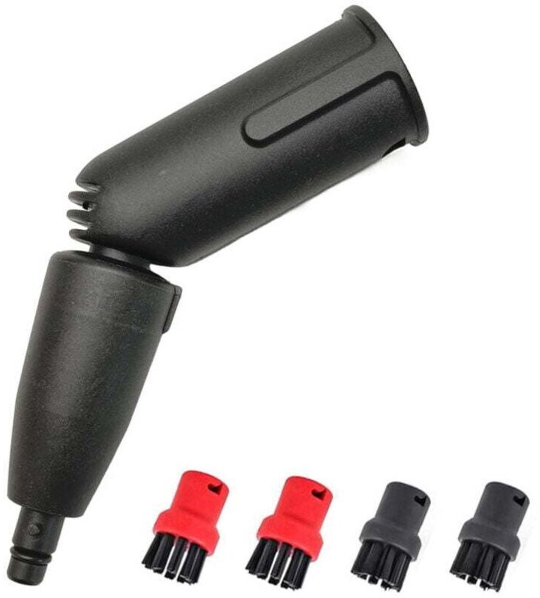Turbinemondstukset, 1 stoomturbineborstel, 6 borstels van verschillende afGeschikt vooringen, accessoires Geschikt voor stoomreinigers van Kärcher.