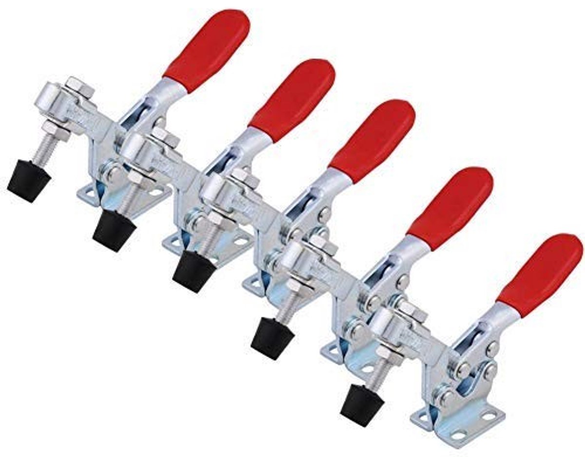 Dailygoody - Klemmen - Handklem met 227 kg capaciteit - Lichtgewicht pistonklem - Ideaal voor houtbewerking - Veilig en gebruiksvriendelijk - Geschik