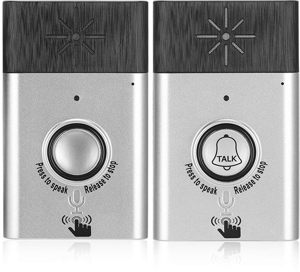 Dailygoody - Draadloze intercom - Tweewegcommunicatie - Helder geluid - Mobiele deurbel - Ideaal voor kantoor - Handig voor thuisgebruik