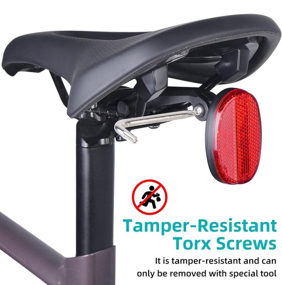 Fiets Alarm Achterlicht - GPS Tracker Fiets - Fiets Veiligheid - Anti-diefstal Ontwerp - Universele Zadelmontage - Meerkleurig — afbeelding 4