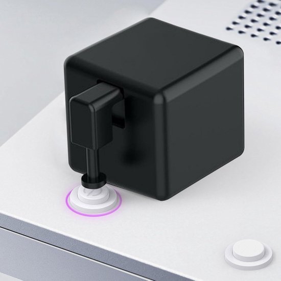 Slimme Schakelaar Robot - Vingerbot Knoppusher - Apparaten Bediening - Draadloze App Controle - 12 mm Armbeweging - Zwart — afbeelding 5