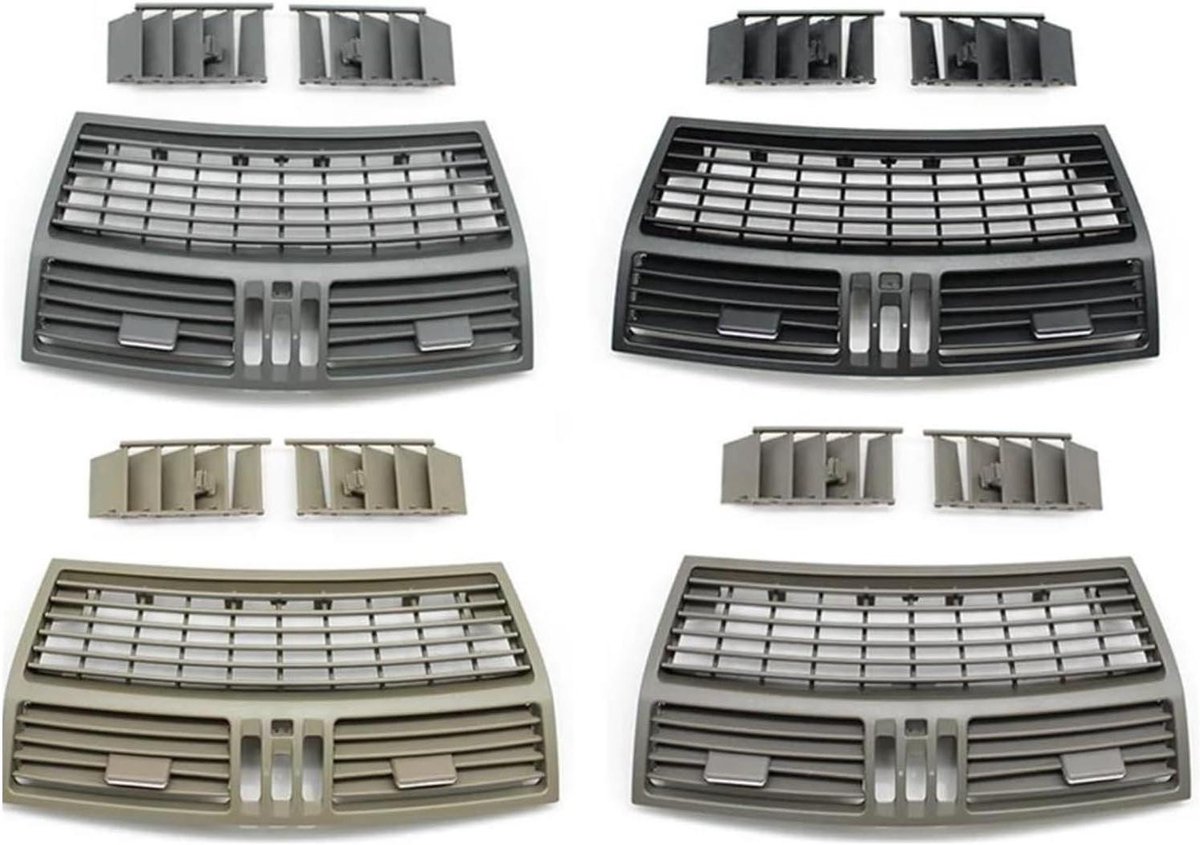 Dashboard Ventilatierooster - Airco Rooster Paneel - Auto Interieur Verbeteren - Speciaal Ontworpen Pasvorm - Standaard Afmetingen - Zwart