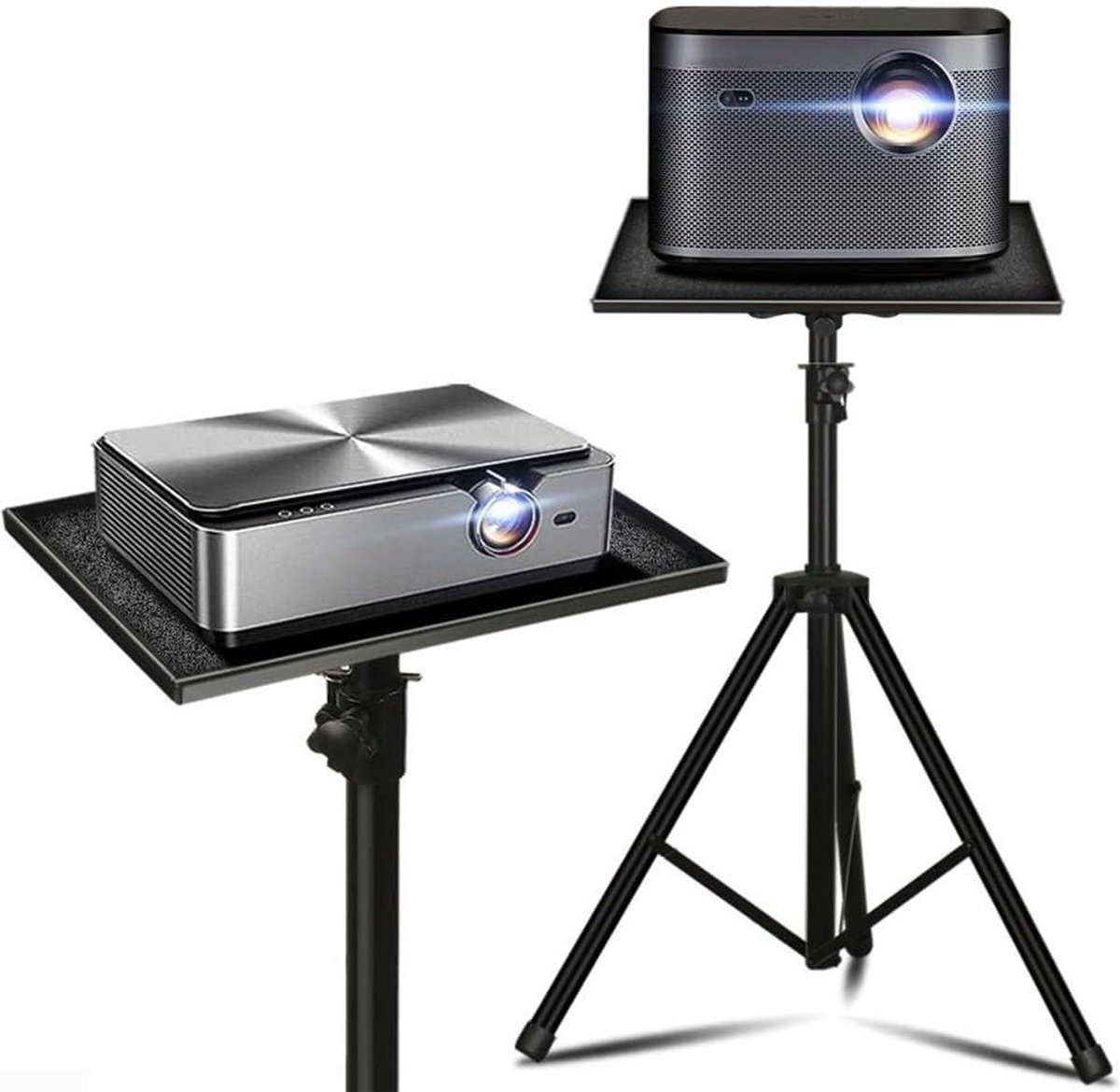 Projector Tray - Apparatuurlade - Apparatuur Plaatsen - Met 1/4 Schroef - 39 x 29 cm - Zwart