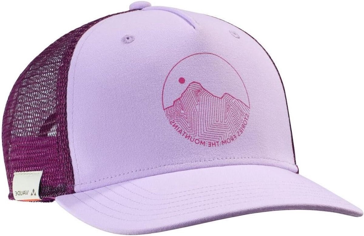 Baseball Cap - Trucker Cap - Bescherming tegen de zon - Mesh inzetstuk achter - Verstelbaar - Framboos