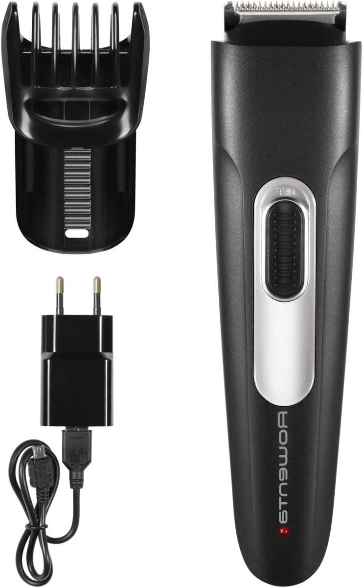 Baardtrimmer Heren - Baardstylist Trimmer - Gezichtsverzorging - Zelfslijpende Messen - 11 Lengtes 0.5-10mm - Zwart