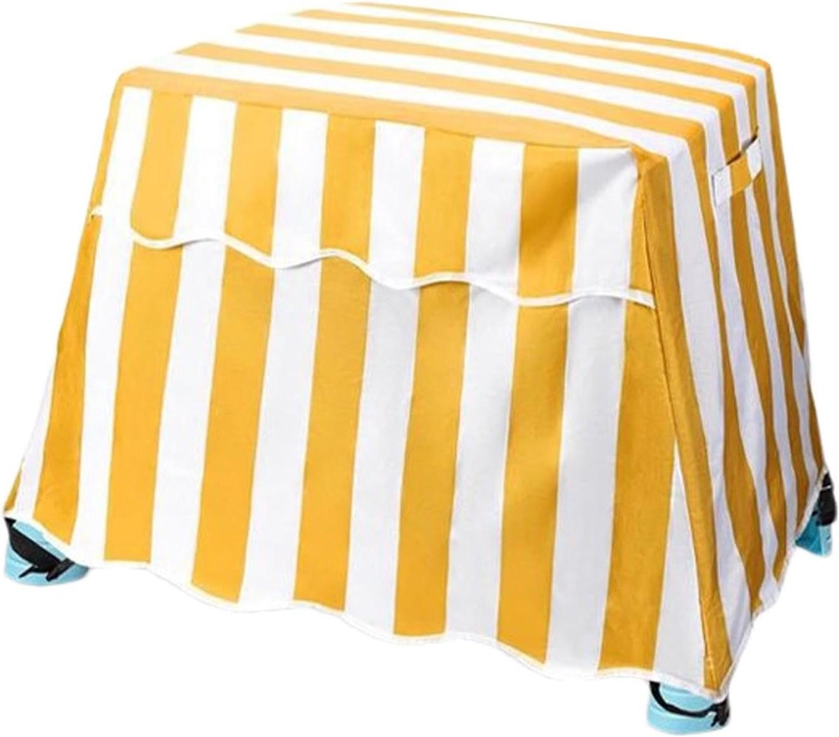 Watertafelhoes - Beschermhoes Tafel - Buitenspelen Beschermen - Waterdicht Oxford Doek - 93x55x64 cm - Geel