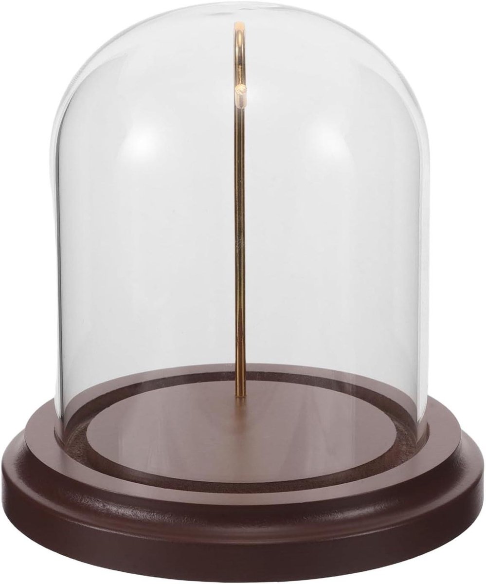 Glazen Horlogedisplay - Vitrine Stolp - Horloge Presenteren - Met Ophanghaak - 10 x 8 cm - Transparant