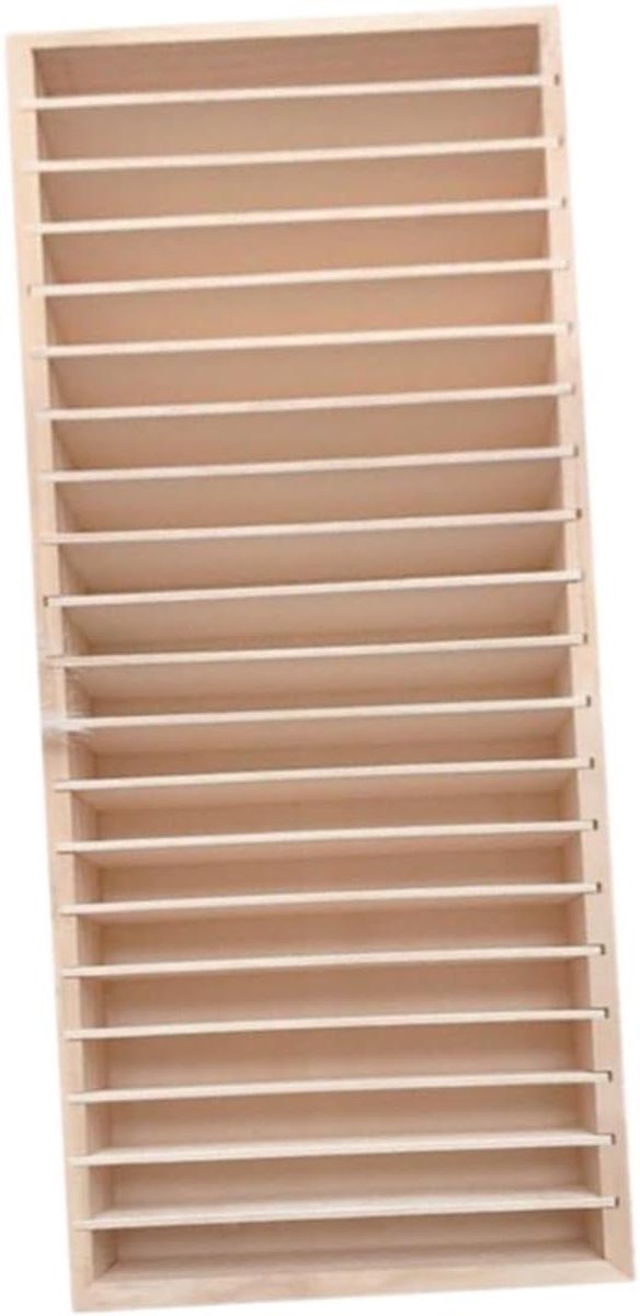 Opberger - Houders Display - Accessoires Organiseren - Multifunctioneel - 32x14x6cm - Houtkleur