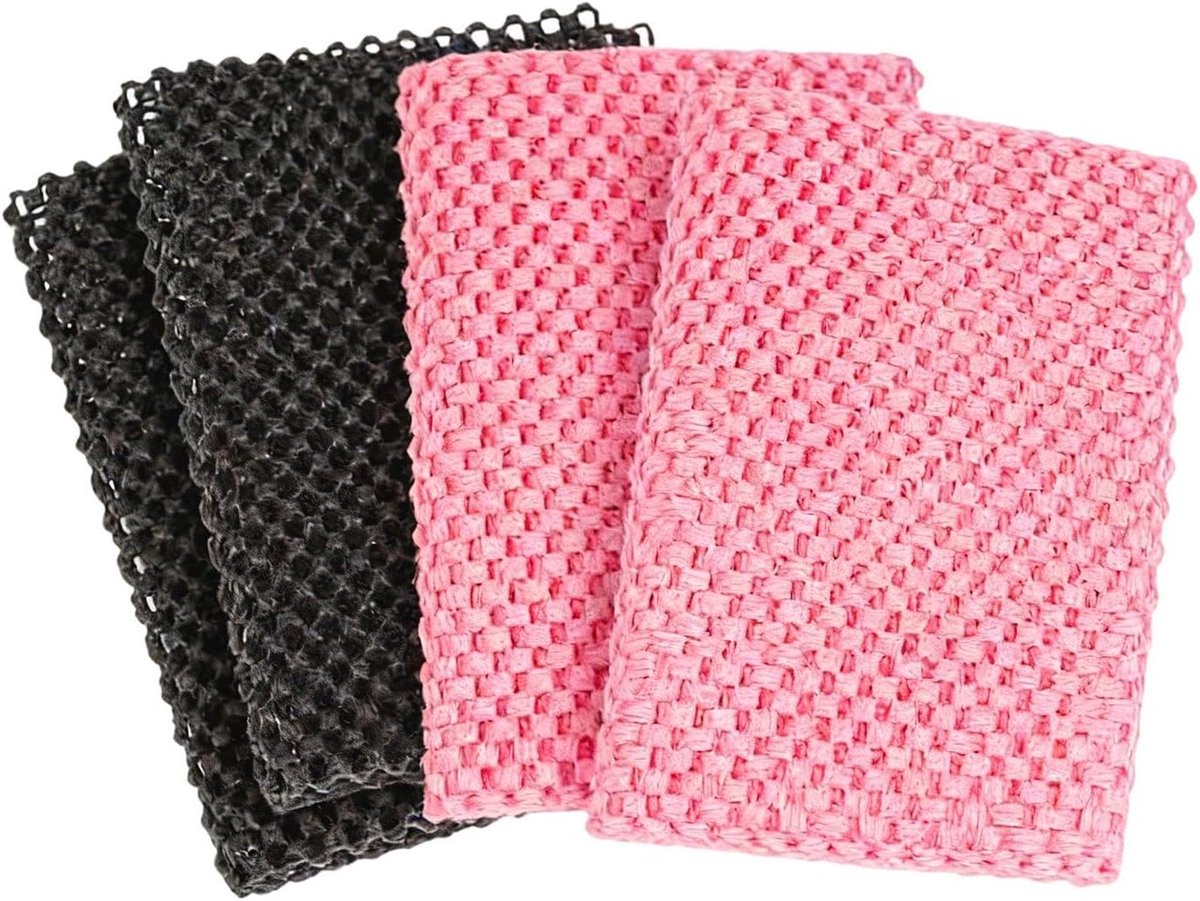 Pilates Reformer Mat - Fitness Grippers - Verbeterde Grip - Zweetabsorberend Ontwerp - 4 stuks - Meerkleurig