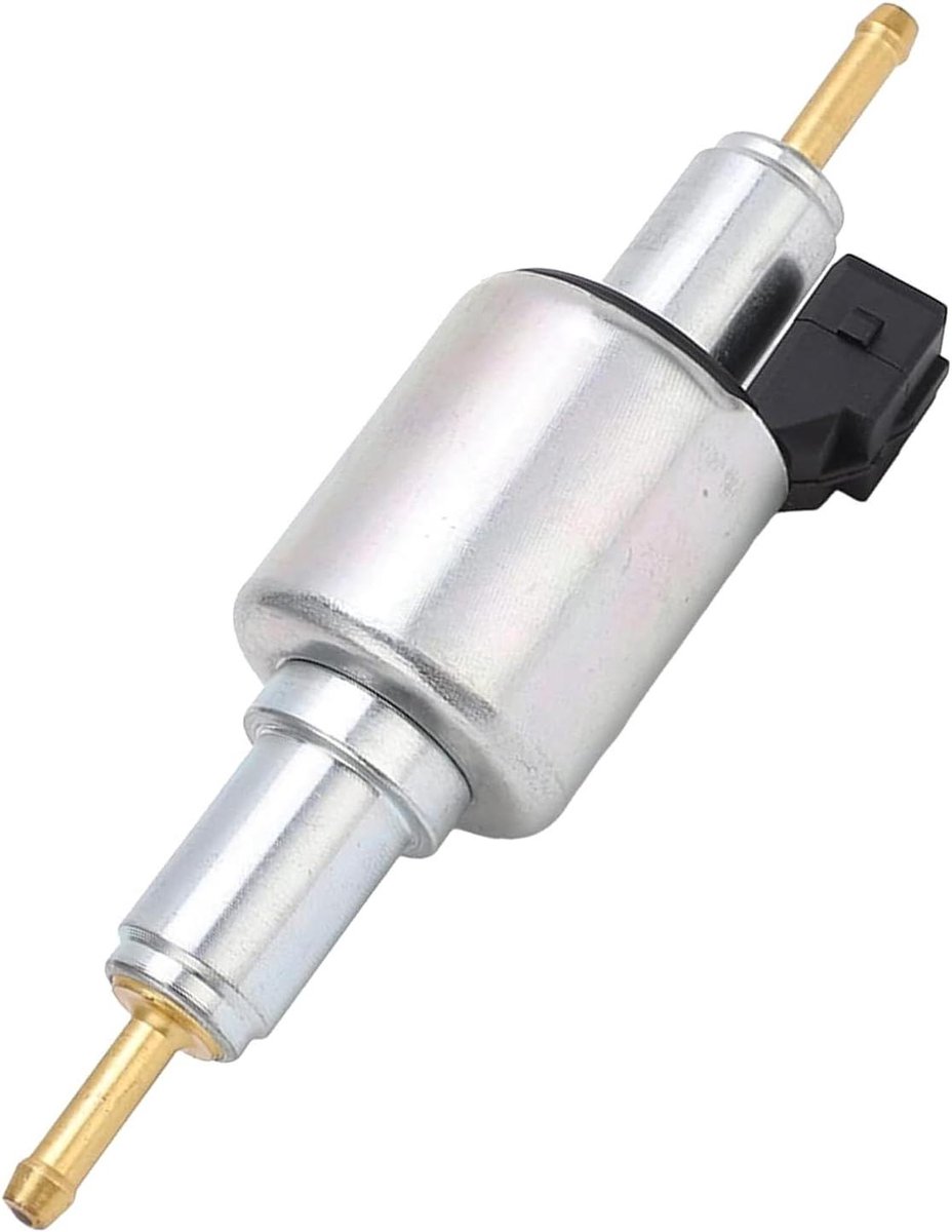 Doseerpomp - Oliepomp - Verwarming Ondersteuning - Duurzame Materialen - 65 ml - Zilver
