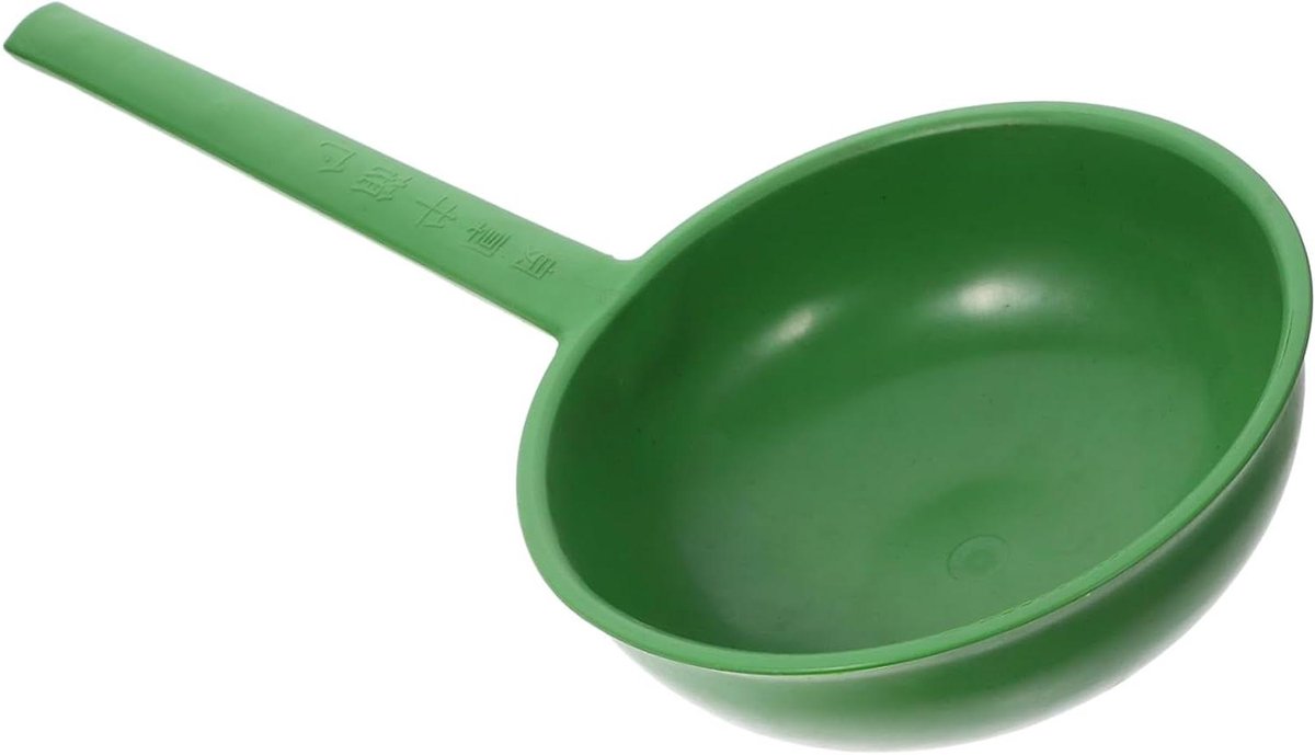 Pollepel Gieter - Waterschep Tuin - Planten Water Geven - Verlengde Handgreep - 47 cm Lengte - Groen