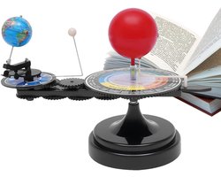 Zonnestelsel Model - Orbitaal Planetarium - Educatieve Reis - Seizoenen en Zonnetermen - 7.9 Inch Basis - Meerkleurig