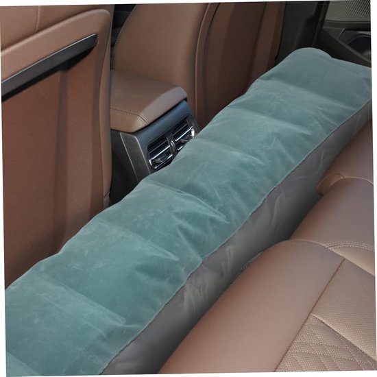 Opblaasbaar Autobed - Reiswieg Matras - Comfortabel Reizen - Universele Pasvorm - 127 x 5.5 cm - Zwart — afbeelding 5