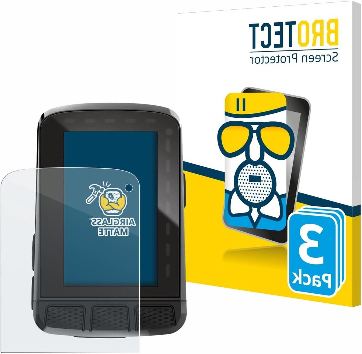 Screen Protector - Schermfolie Glasfolie - GPS Bescherming - Mat Anti-Reflex - 3 Stuks - Mat