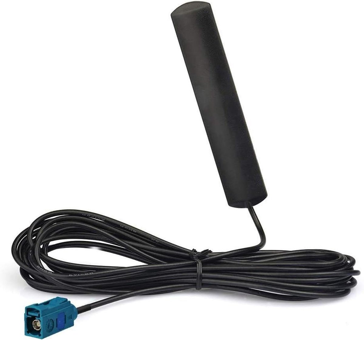 Auto Antenne - Verlengkabel Antenne - Signaal Verbeteren - Onzichtbare Installatie - 3 m - Zwart
