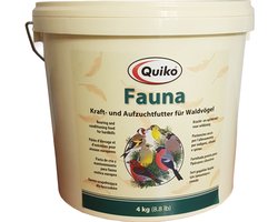 Quiko Fauna kracht- en opfokvoer voor wildzang - Quiko Fauna 4 kilo - Eivoer voor vogels - Vogelvoer