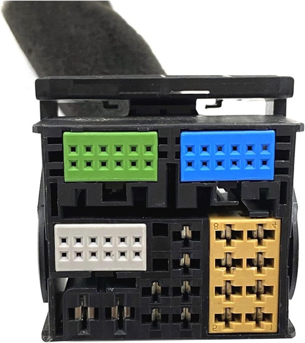 Auto Connector Set - Auto Kabelboom - Audio Installatie - 52 Pins Quad Lock - 10 Sets - Zwart