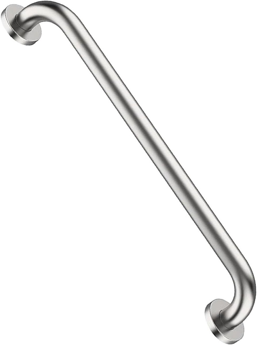 Douche Handgreep - Veiligheidsbeugel Toilet - Valpreventie Badkamer - Roestvrij Staal - 60 cm - Zilver