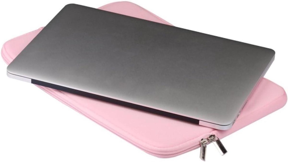 Laptop Hoes - Tablethoes - Veilig Vervoeren - Waterbestendig - 13 inch - Roze