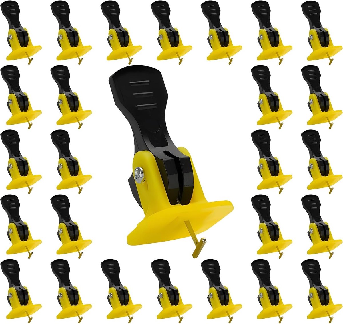 Tegel Nivelingssysteem 2 mm - 100 Stuks Herbruikbare Tegelhulpmiddelen - Voor Nivelleren van Tegelvoegen - ShopVlot